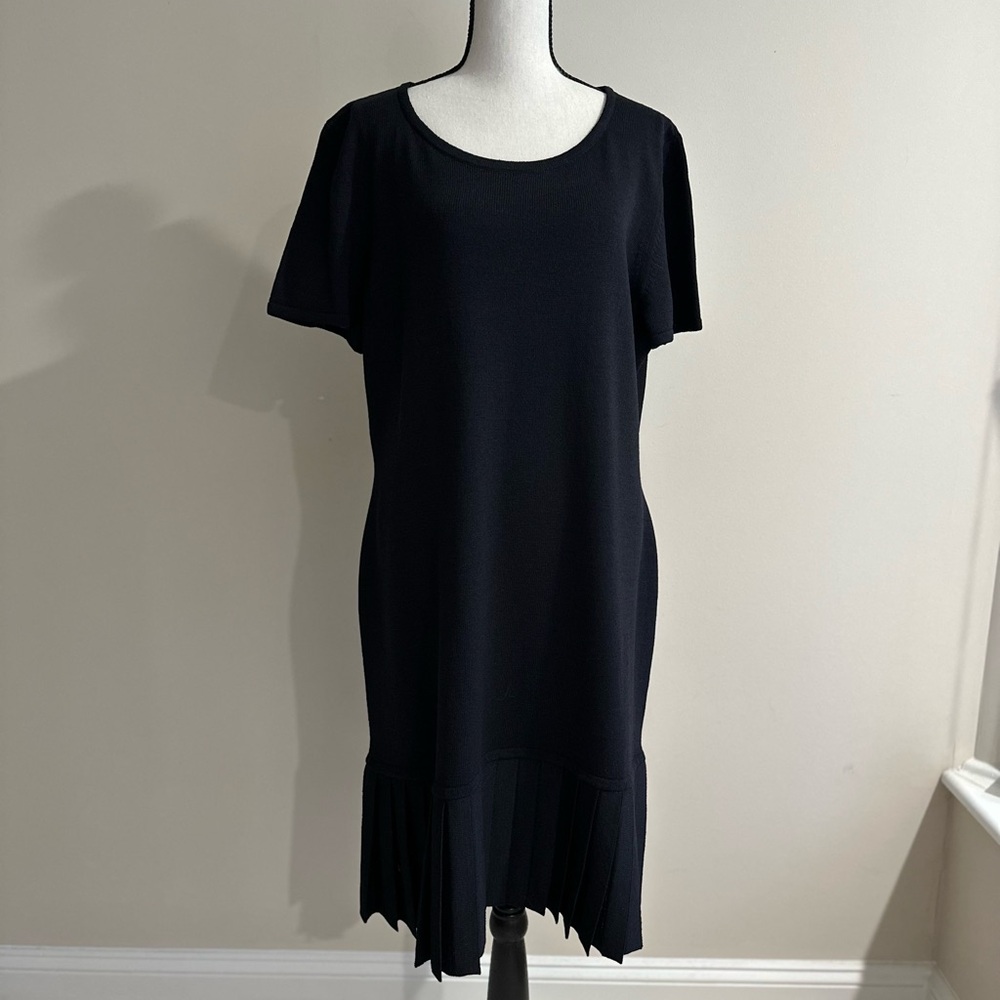 St. John Sport Black Dress